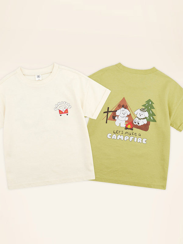 Let’s make a campfire T-shirt