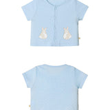 Roselle short-sleeved cardigan