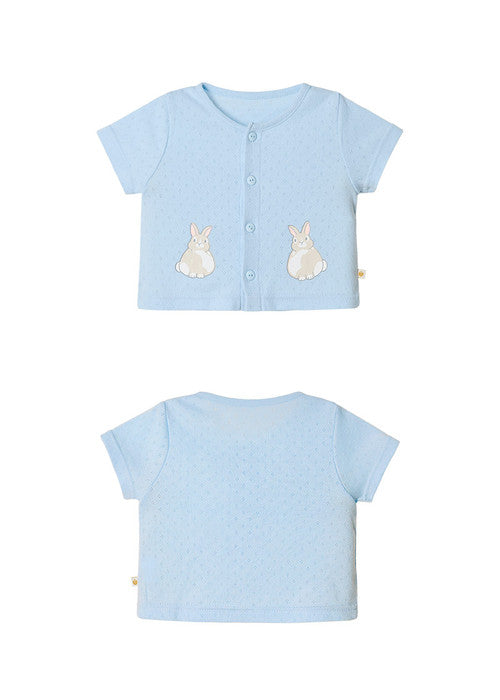 Roselle short-sleeved cardigan