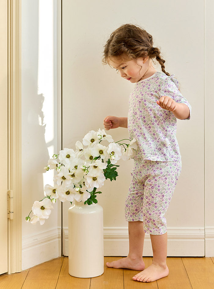 Garden floral Mid Sleeve (24SS) Indoor Set