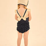 [Care Bear] Tender Heart Bear One Piece Swimsuit (Flap Cap Set)