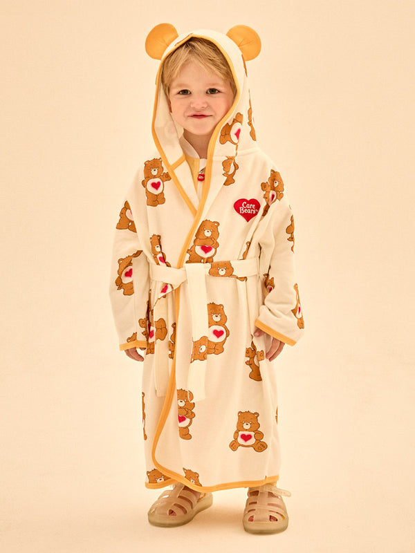 [Care Bear] Tender Heart Bear Ear Hooded Beach Gown