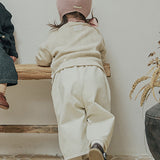 ETHEL DENIM PANTS CREAM