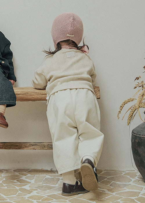 ETHEL DENIM PANTS CREAM
