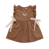 Leboni Apron One Piece_Brown