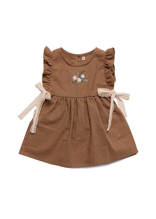 Leboni Apron One Piece_Brown