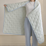 Modern House ON Soft Breeze Blanket 100x150 Mint_CV0226003