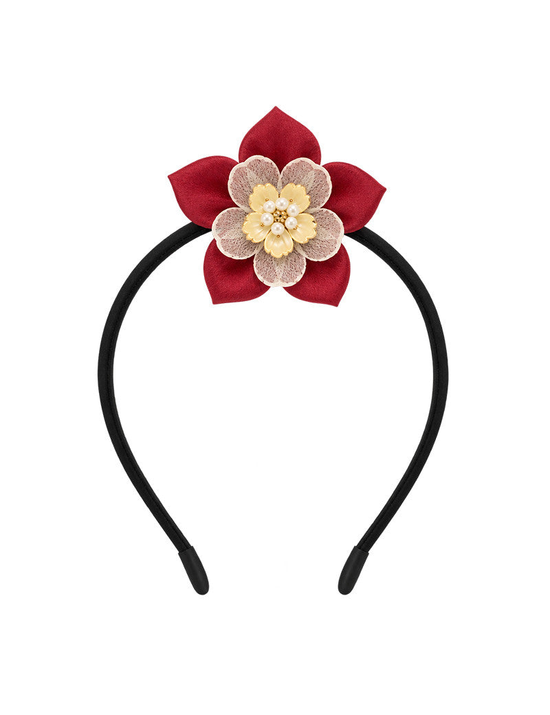 Pearl Flower Baessi Hairband/Headband