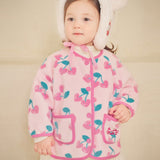 Love cherry fleece jacket