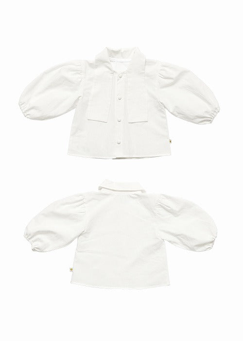 Tie Blouse_White