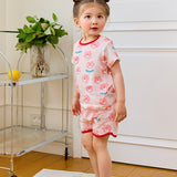 The petit lam short sleeve (24SS) Mesh Indoor Set