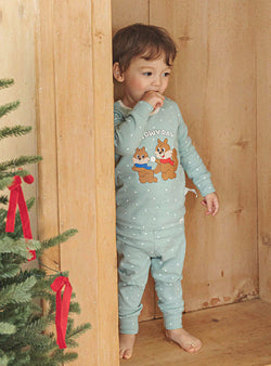 Snowy Day Spandex 24FW Indoor Set