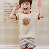 Bonjour Dog short sleeve (24SS) Mesh Indoor Set