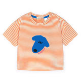 [Pimpollo] Roman striped t-shirt