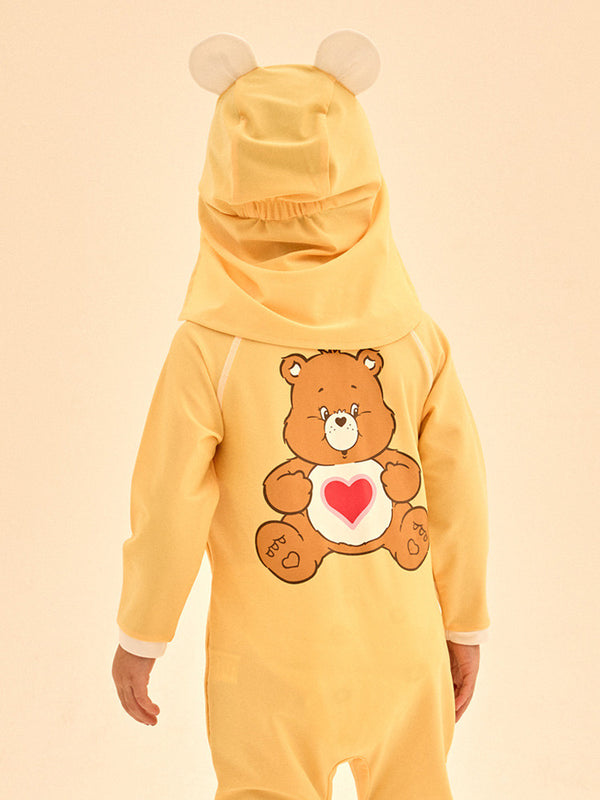 [Care Bear] Tender Heart Bear Color Swamsuit (Flap Cap Set)