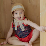 Popin Sleeveless T-shirt_Navy