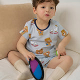 Garden Teddy Short sleeve (25SS) Mesh Indoor Set