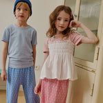 Apple Smile Pastel T-shirt Pink