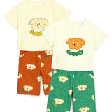 [Pimpoyo] Cuddly Top and Bottom Set