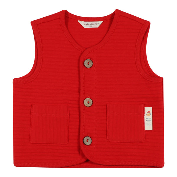 [PPIPPILONG FW] Lisday Red Nubim vest