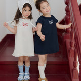 Mardi Amber Cherry Frill Dress