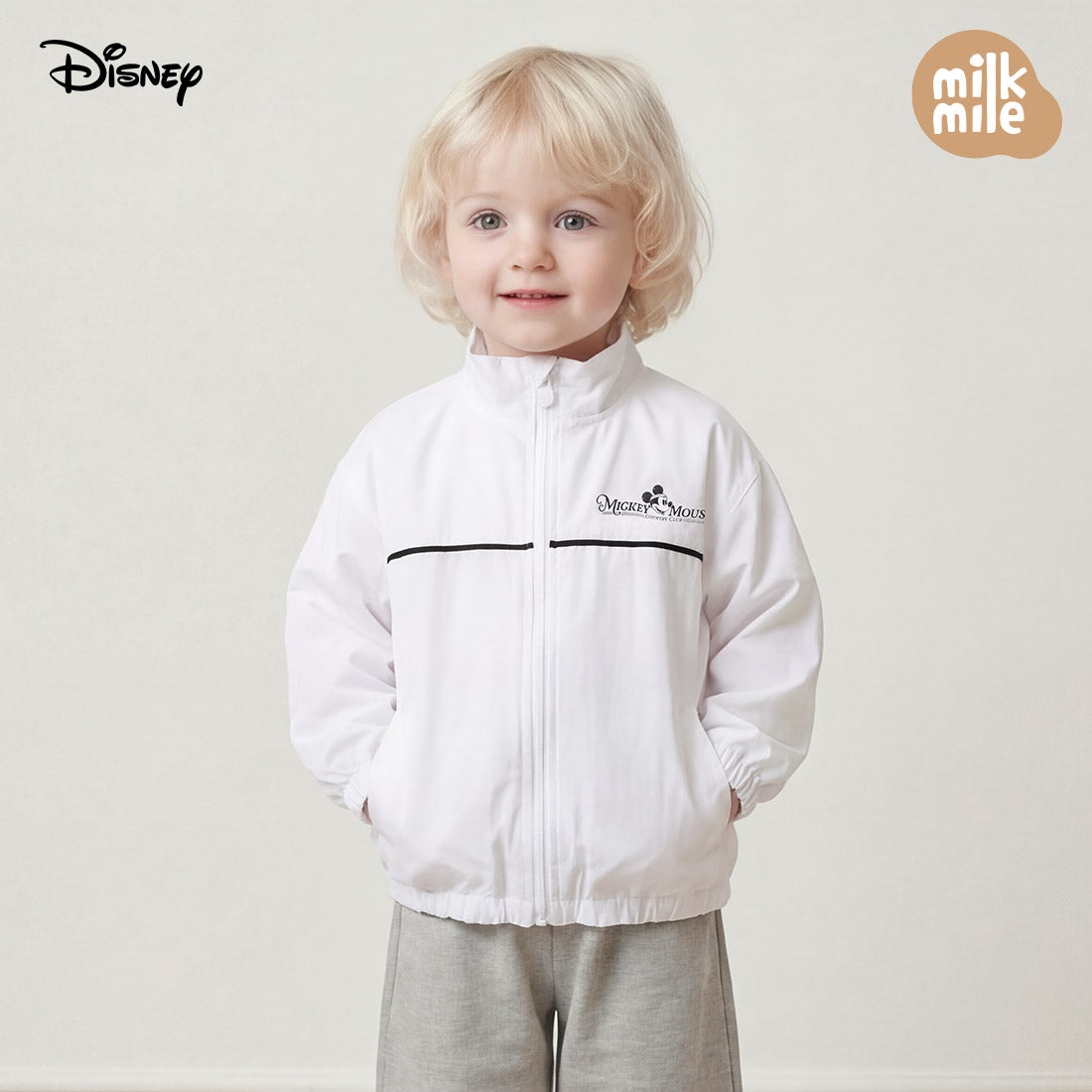 [Milk Mile] [Disney] Monofilm Windbreaker