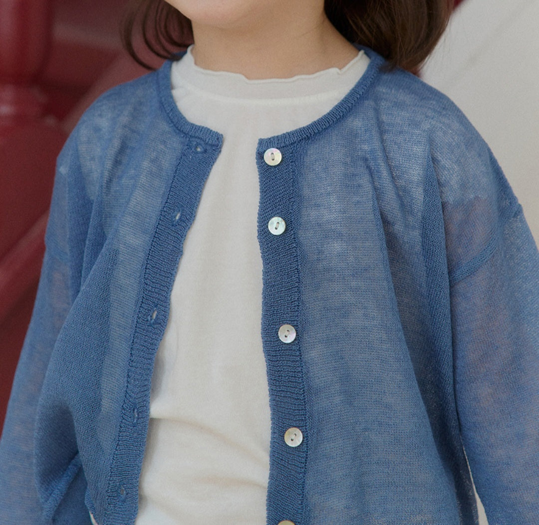 Mardi Amber Summer Linen Cardigan