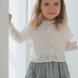 Mardi Amber Crochet Semi-Crop Cardigan Woot26
