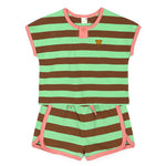 [Pimpoyo] Lace Stripe Two-Piece Set (3 Colors)
