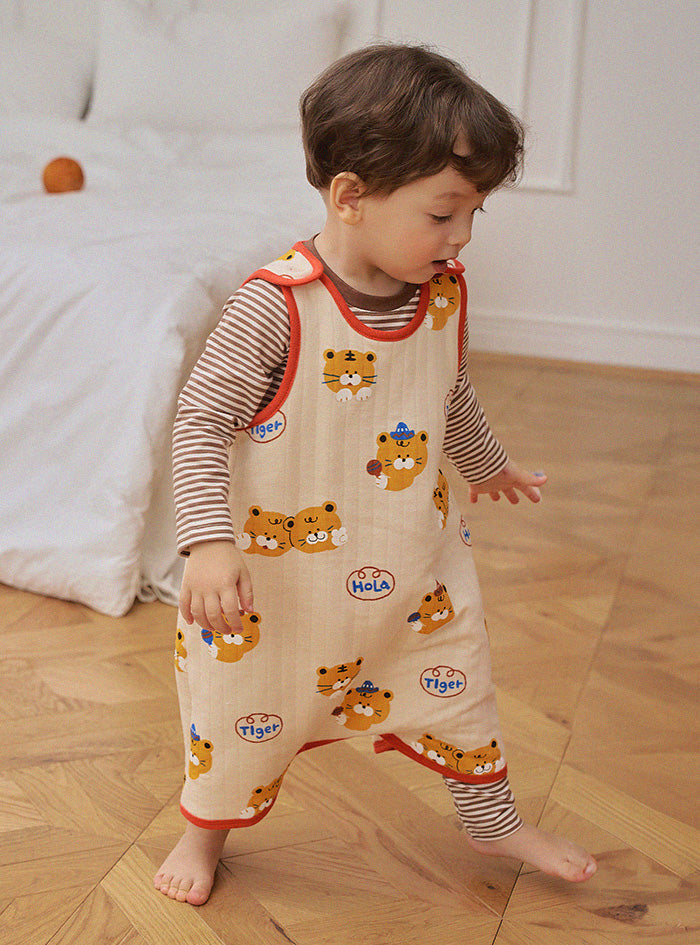 Hoho Tiger Sleeping vest  24FW
