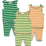 [Pimpoyo] Poppy Line Two-Piece Set (3 Colors)