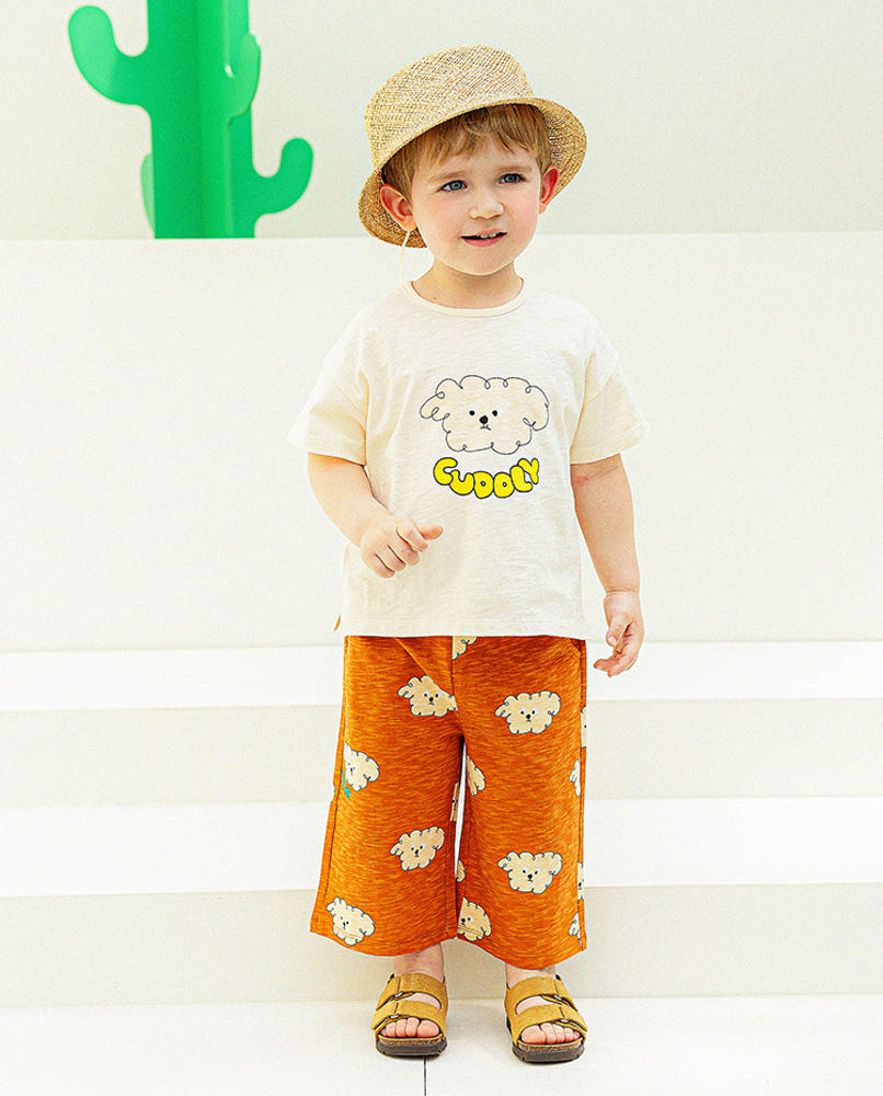 [Pimpoyo] Cuddly Top and Bottom Set