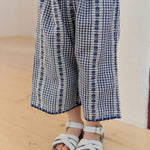 Mardi Amber Poppy Check Pants