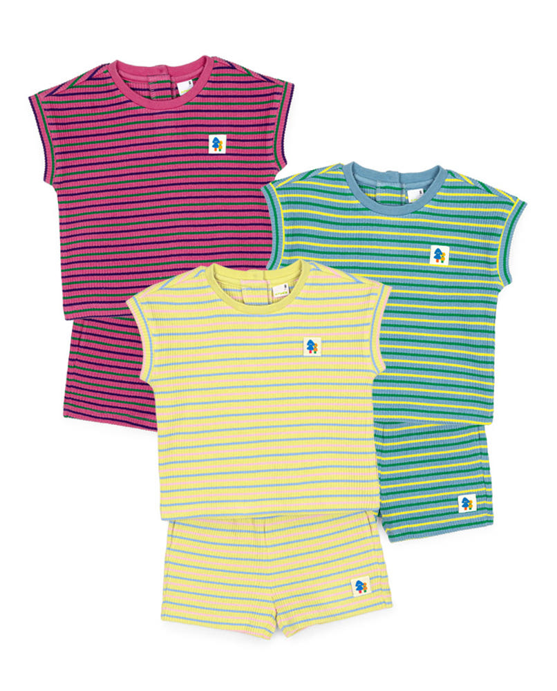 [Pimpoyo] Newt Stripe Set