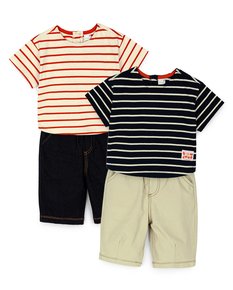 [Pimppoyo] Tintin Two-Piece Set