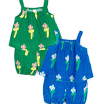 [Pimpoyo] Printed Two-Piece Set (2 Colors)