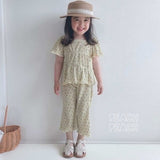 Peach Peach Coco Pleats Set XS~2XL Kids Summer 26