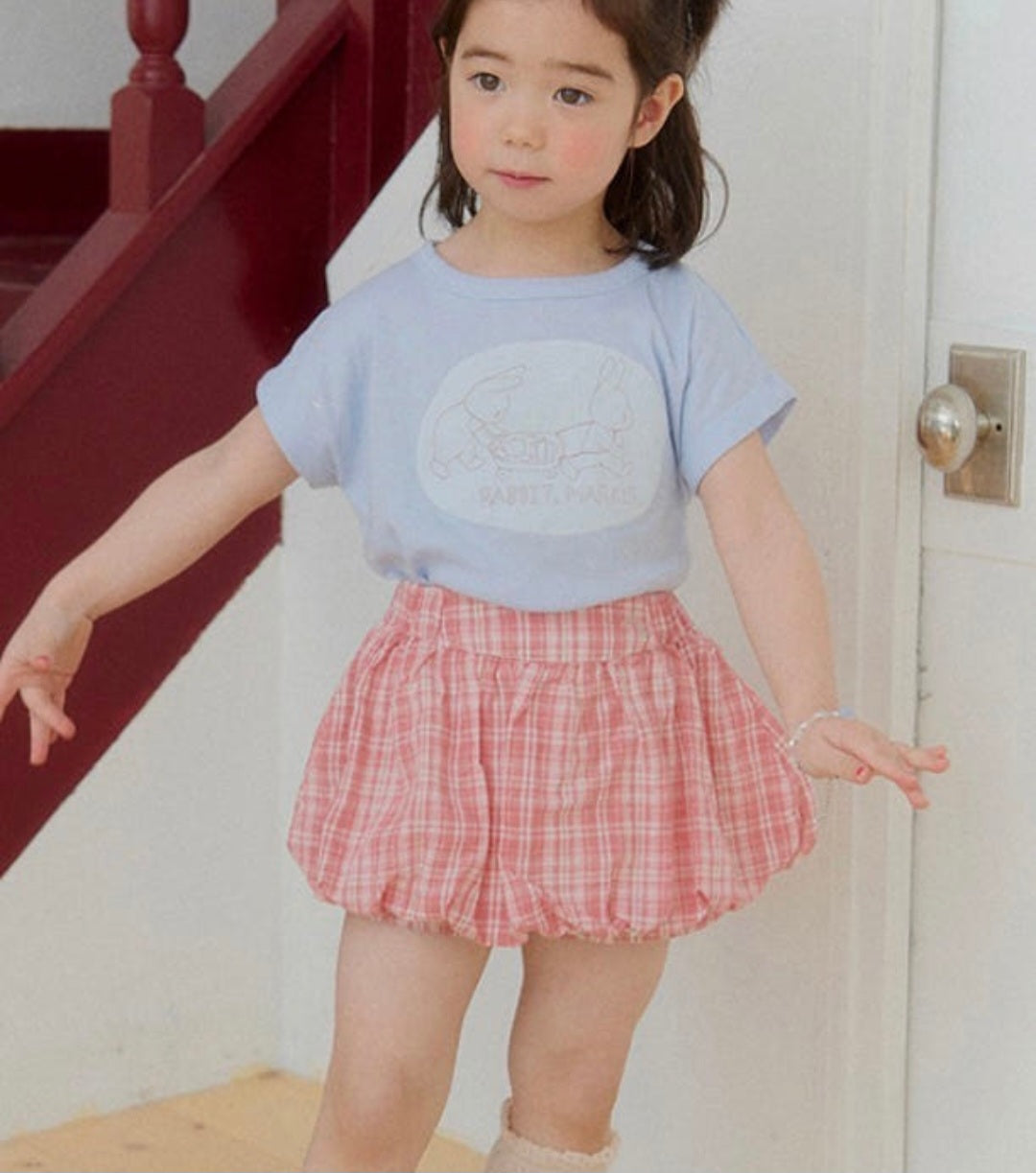 Mardi Amber Check Pumpkin Pants