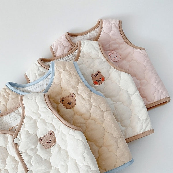 [Re-Stock] DTD friend Clouds Quliting Vest