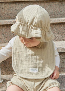 Cozy Big Bib Bib_Beige