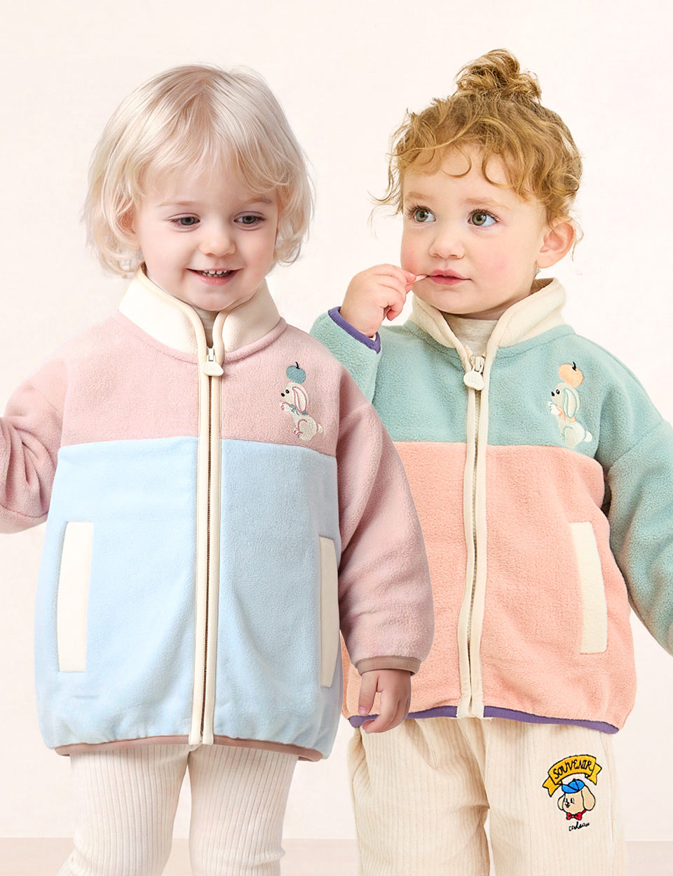 [Milk Mile] Apple Doggy Polar Fleece Jumper