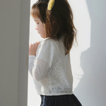 Mardi Amber Crochet Semi-Crop Cardigan Woot26