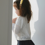 Mardi Amber Crochet Semi-Crop Cardigan Woot26