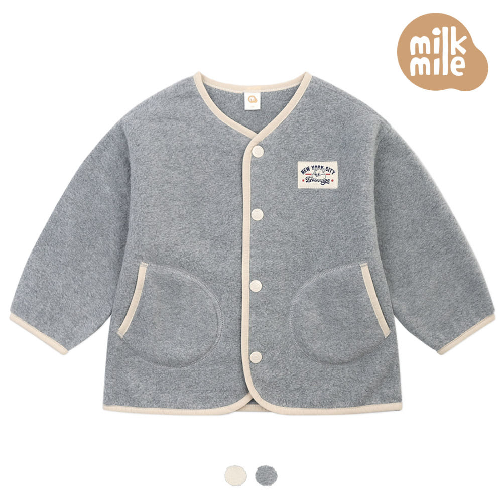 [Milk Mile] Powdery Polar Fleece Squirrel Jumper
