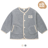 [Milk Mile] Powdery Polar Fleece Squirrel Jumper