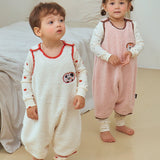 Fluffy sleeping vest vest  24FW