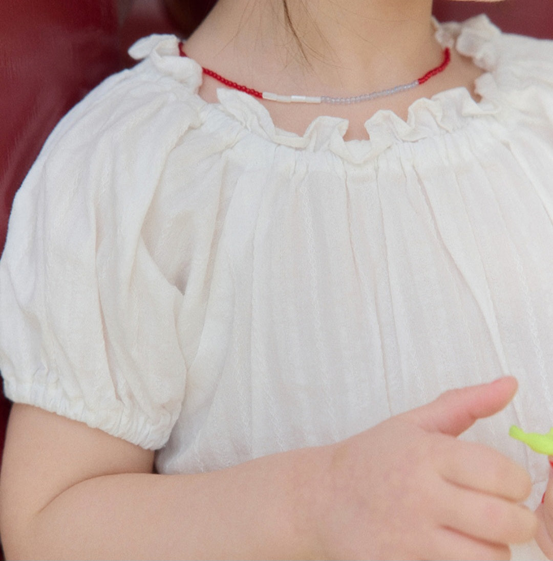 Mardi Amber Ariko Frill Blouse