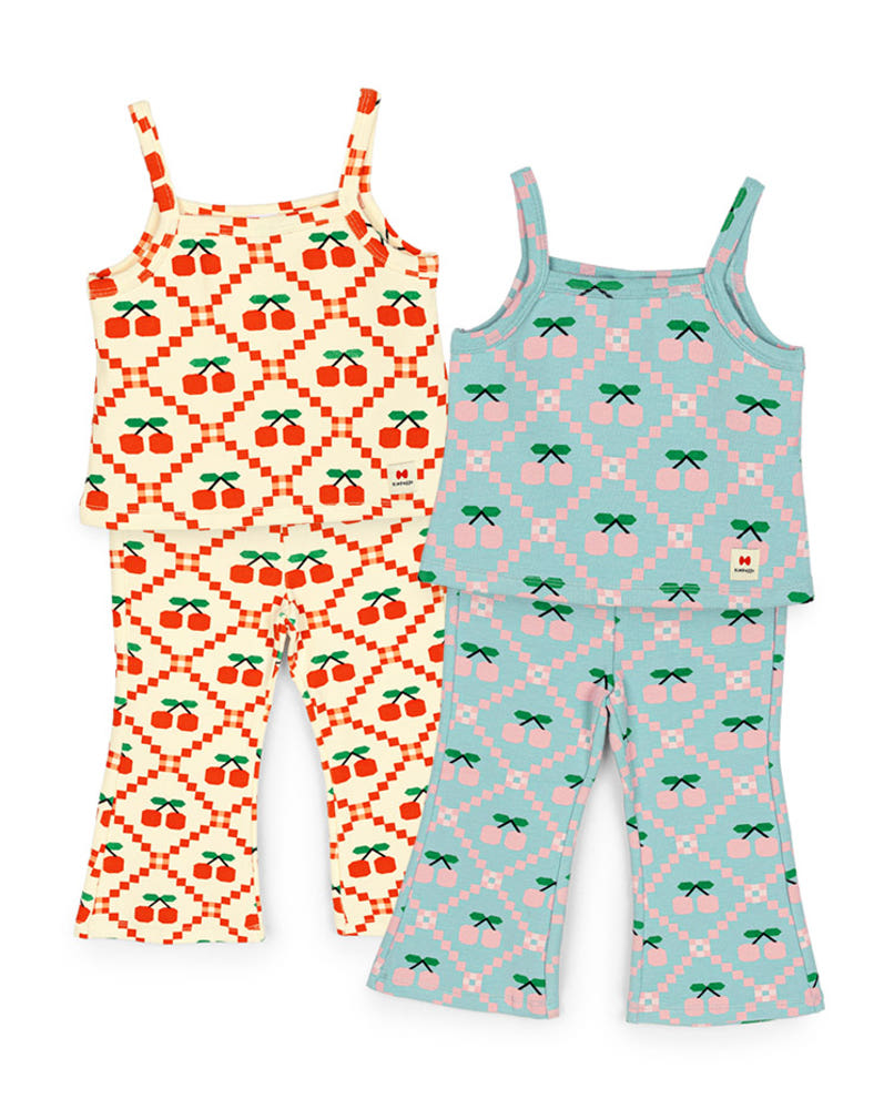 [Pimpoyo] Juicy Talk Two-Piece Set (2 Colors)