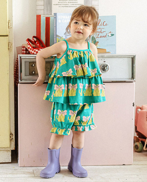 [Pimpollo] Titi sleeveless top and bottom set