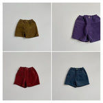 Mini Robe 26 Autumn Corduroy Half-length Pants 10-48 Months Namdaemun Children's Clothing Toddler